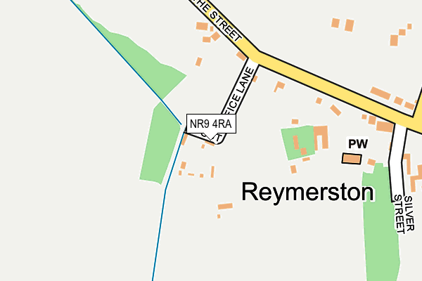 NR9 4RA map - OS OpenMap – Local (Ordnance Survey)