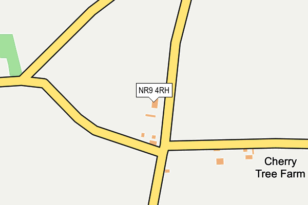NR9 4RH map - OS OpenMap – Local (Ordnance Survey)