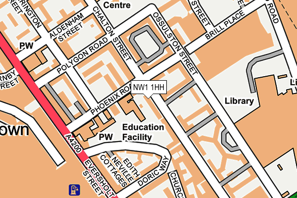 NW1 1HH map - OS OpenMap – Local (Ordnance Survey)