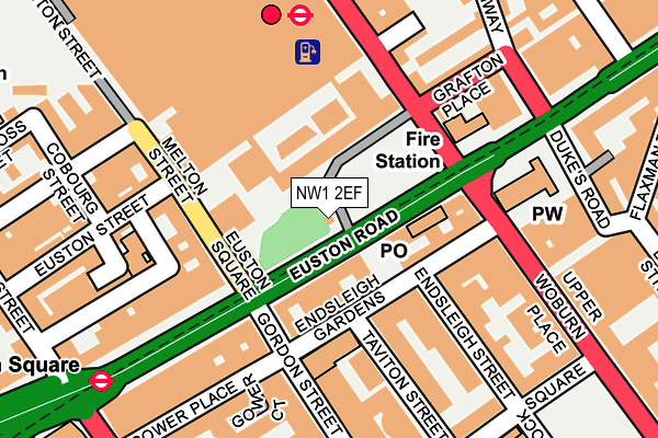 NW1 2EF map - OS OpenMap – Local (Ordnance Survey)