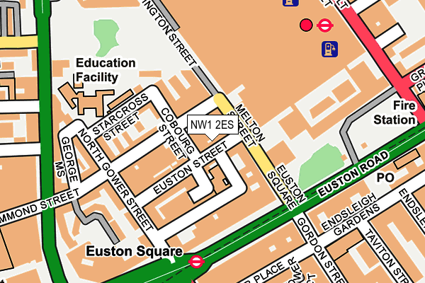 NW1 2ES map - OS OpenMap – Local (Ordnance Survey)