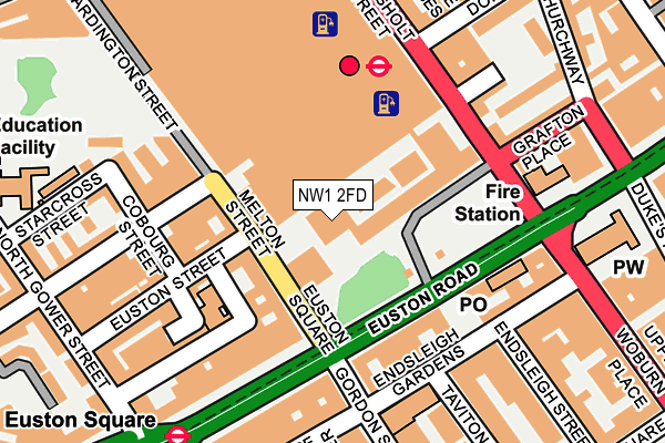 NW1 2FD map - OS OpenMap – Local (Ordnance Survey)