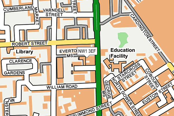 NW1 3EF map - OS OpenMap – Local (Ordnance Survey)