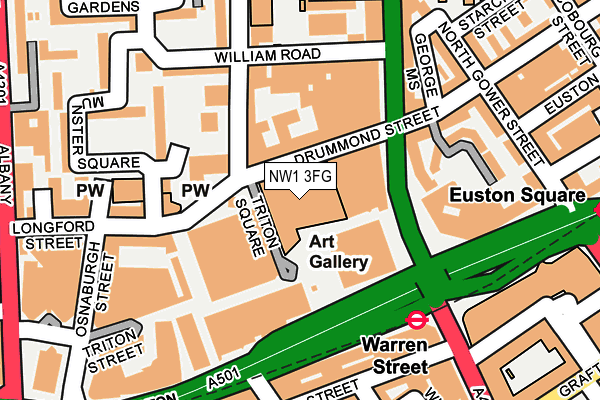 NW1 3FG map - OS OpenMap – Local (Ordnance Survey)