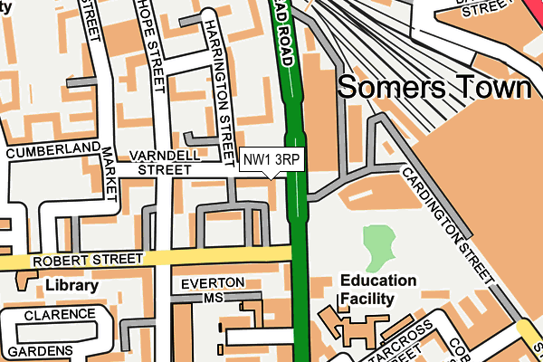 NW1 3RP map - OS OpenMap – Local (Ordnance Survey)