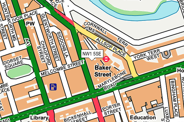 NW1 5SE map - OS OpenMap – Local (Ordnance Survey)