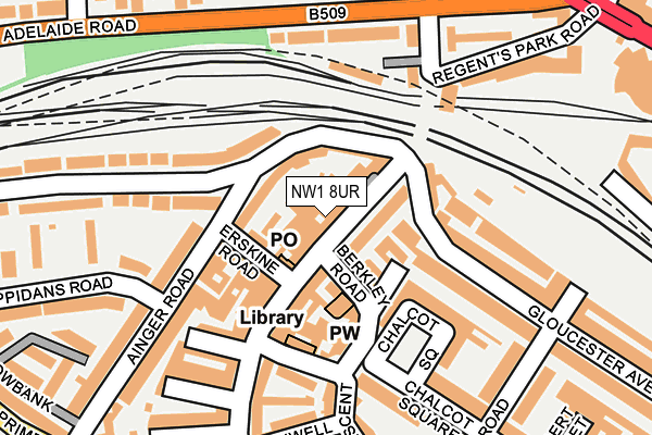 NW1 8UR map - OS OpenMap – Local (Ordnance Survey)