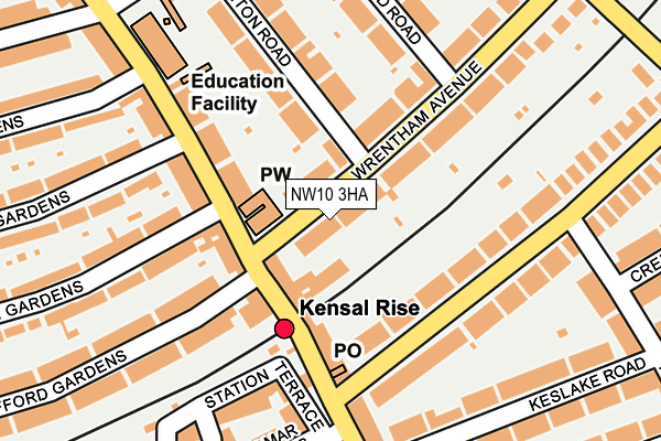 Map of MEC HOUSE LTD at local scale