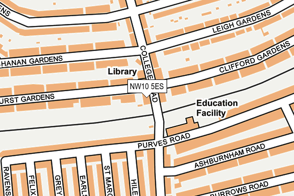 Map of SONORA CAFE AND KITCHEN LTD at local scale