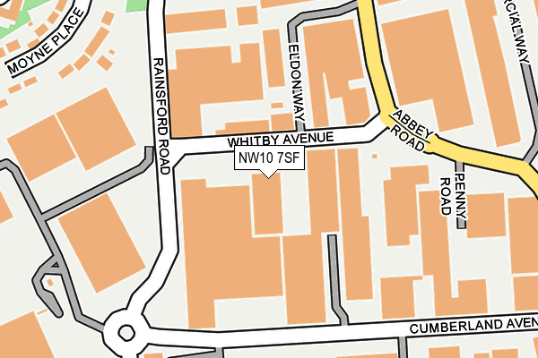 Map of THE WHISKY EXPERIENCE LTD at local scale