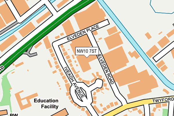 Map of MOTORS CLINIC LTD at local scale