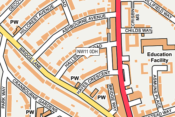 Map of SIDCUP DEVELOPMENTS LIMITED at local scale