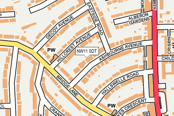 Map of BENEST PROPERTY LTD at local scale