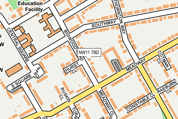Map of S & L LEGAL SERVICES LTD at local scale
