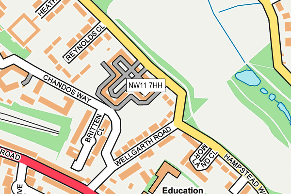 Map of 108 FLEET ROAD LIMITED at local scale