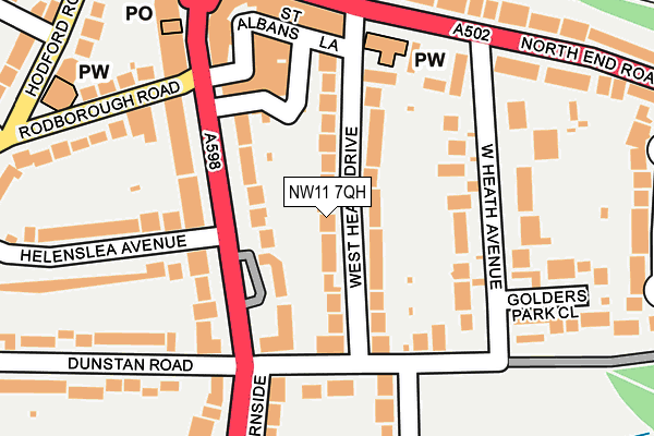 Map of KEMPTOWN PROPERTIES LIMITED at local scale