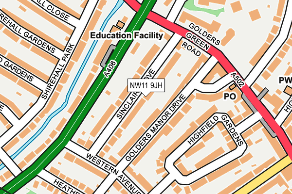 Map of GREATER PROPERTIES WESTCLIFF LIMITED at local scale