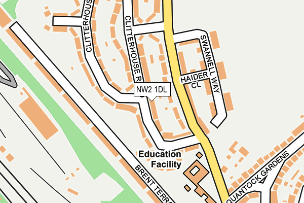 Map of NOW PLAY THIS C.I.C. at local scale