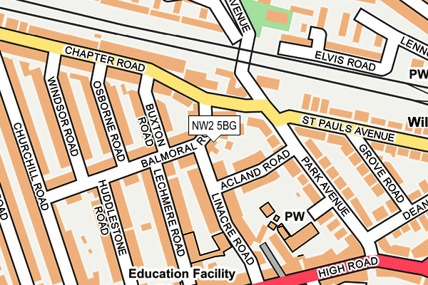 Map of WDOITALL LTD at local scale