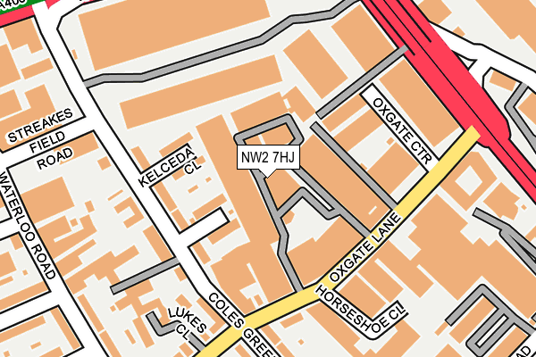 Map of EAST PIZZA GROUP LTD at local scale