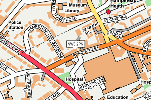 Map of FORTNUM INFORMATION SECURITY LIMITED at local scale