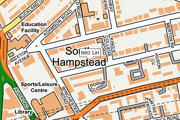 Map of 142 FELLOWS ROAD LIMITED at local scale