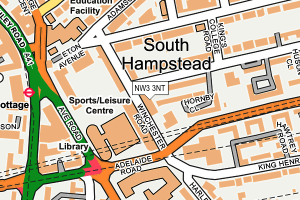 Map of HALCOTT LTD at local scale
