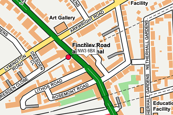 Map of LUCKY FORTUNE LTD at local scale