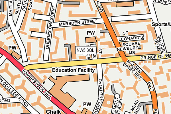 Map of PROMA SOLUTIONS LIMITED at local scale