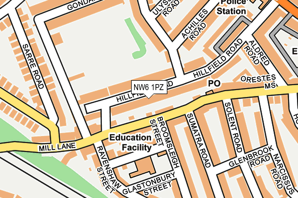 Map of 15 MONTAGU SQUARE LIMITED at local scale