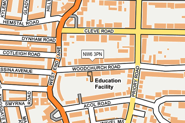 Map of JAMES&LEON RESIDENTIAL LTD at local scale
