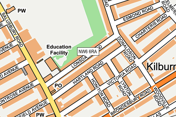 Map of VINTAGEQI LTD at local scale