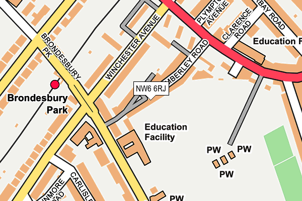 Map of MARY & GEORGE PRODUCTION LTD at local scale