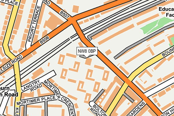 NW8 0BP map - OS OpenMap – Local (Ordnance Survey)