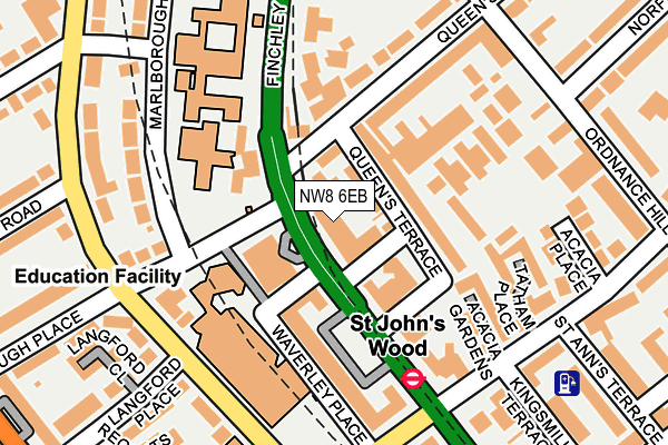 Map of 7-11 PRINCES GATE LIMITED at local scale