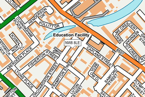 Map of BUILCO LTD at local scale