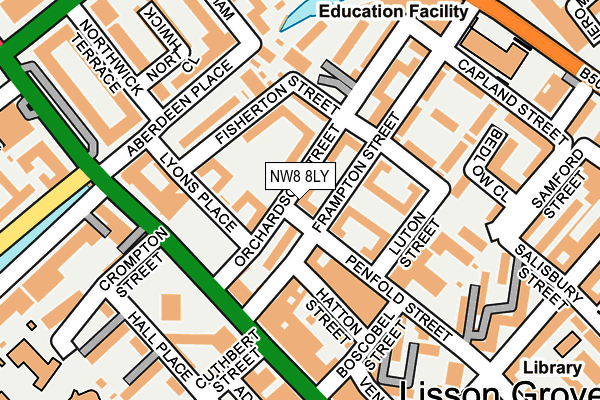 Map of MUSICAL ARTS LIMITED at local scale