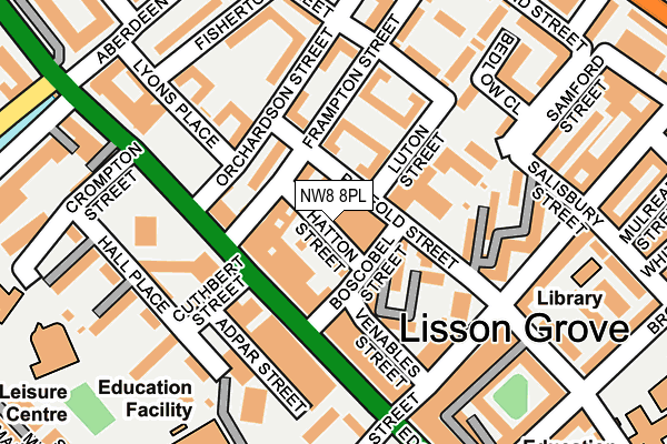Map of HARVESTGLEN PROPERTIES (LONDON) LIMITED at local scale