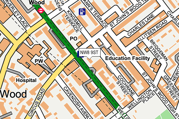 Map of ROSE EL SERVICES LTD at local scale