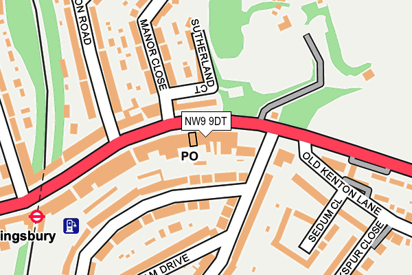 Map of ALWAN BH LIMITED at local scale