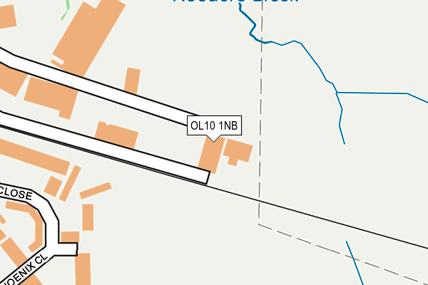 Map of FALCON FIRE LIMITED at local scale