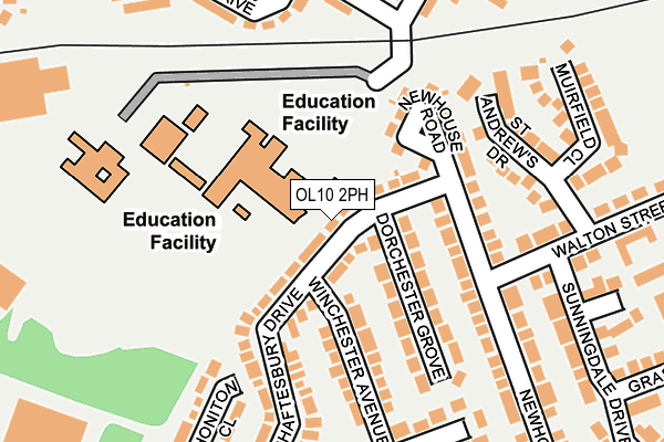 Map of HOPWOOD PARK PRE-SCHOOL PLAYGROUP CIC at local scale