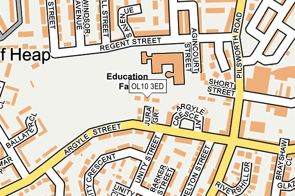 Map of AAEUK LTD at local scale