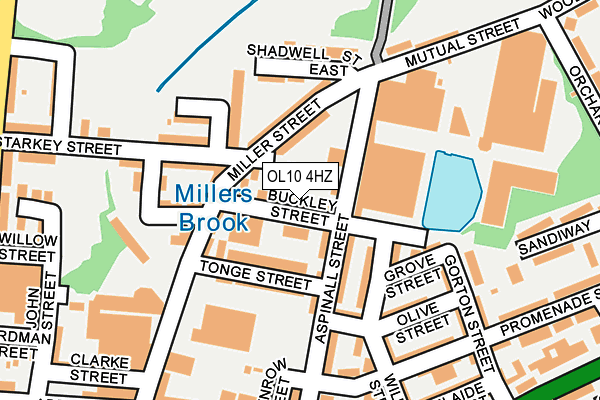 Map of SOTHY TRADERS ST HELENS LTD at local scale