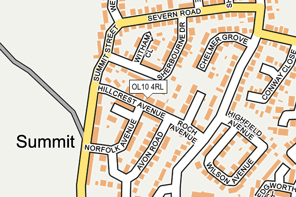 Map of NATIONWIDE CLAIMS SERVICES LIMITED at local scale