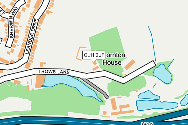 Map of BLUE PIT MILL STORAGE LIMITED at local scale