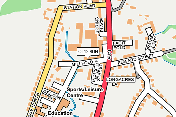 Map of TAMEX LTD at local scale