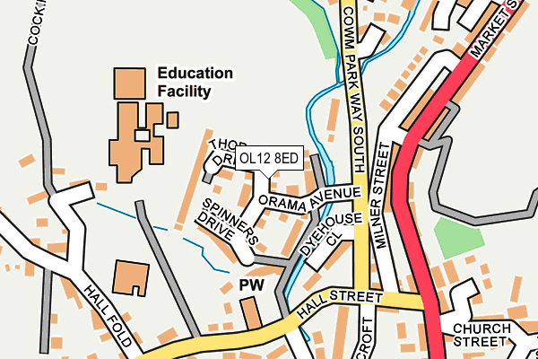 Map of ABT SALES &  SUPPLIES LTD at local scale