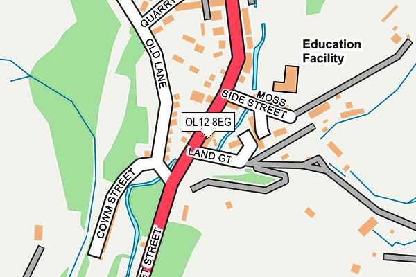 Map of HEALEY INDUSTRIAL LIMITED at local scale