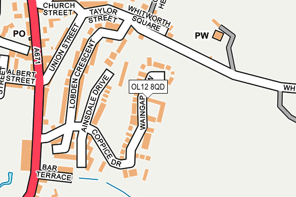 Map of J LAWLER DESIGN LTD at local scale